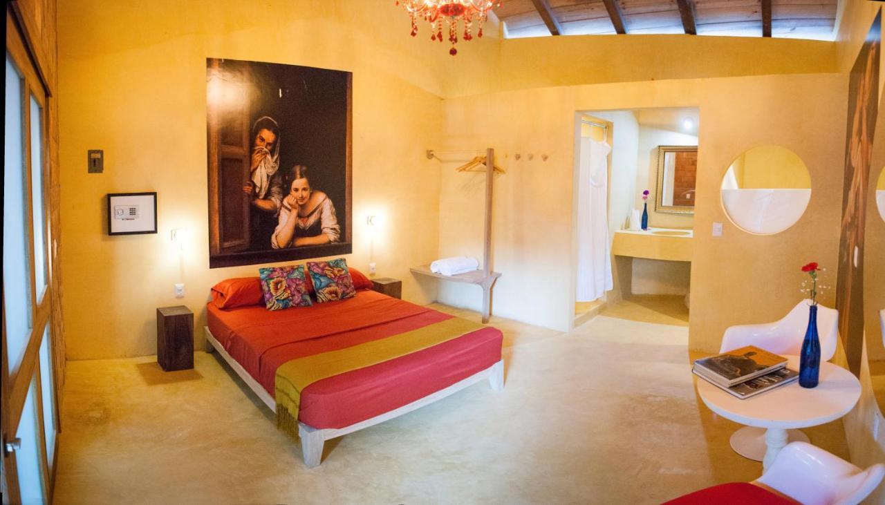 Hotel Pochote Mazunte Kültér fotó